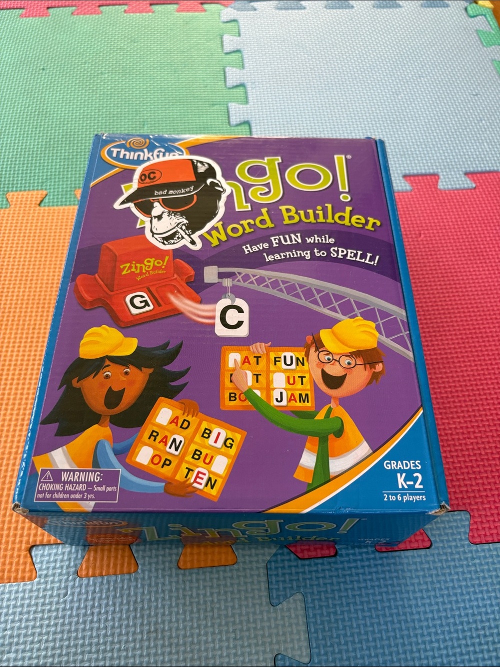 Zingo! Word Builder Game